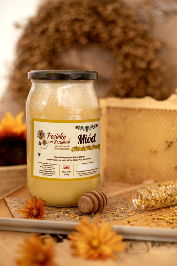 Miód wielokwiatowy - Pasieka Na Kaszubach